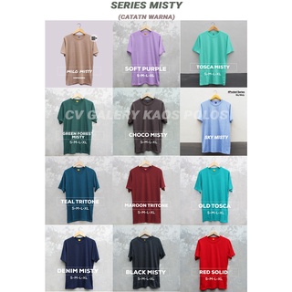 [Kepo.0] 23.Kaos Polos Bahan Cotton, Combad 30s Unisex Cewek Cowok Casual