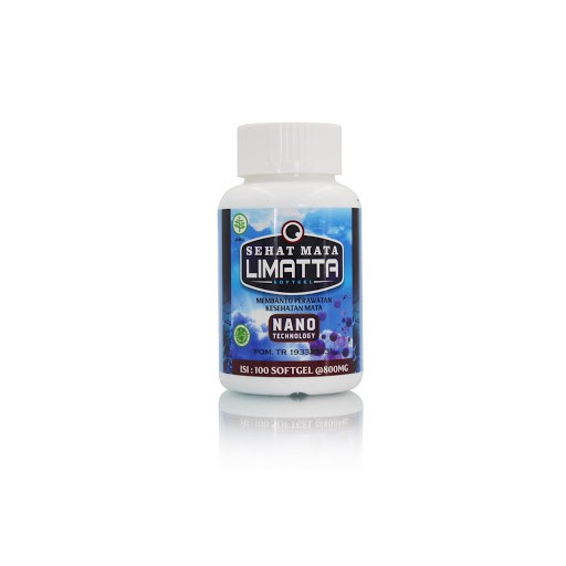 Sehat Mata Limatta Softgel - Menjaga Fungsi Retina Mata - Vitamin Mata Minus-Buram-Mata Katarak