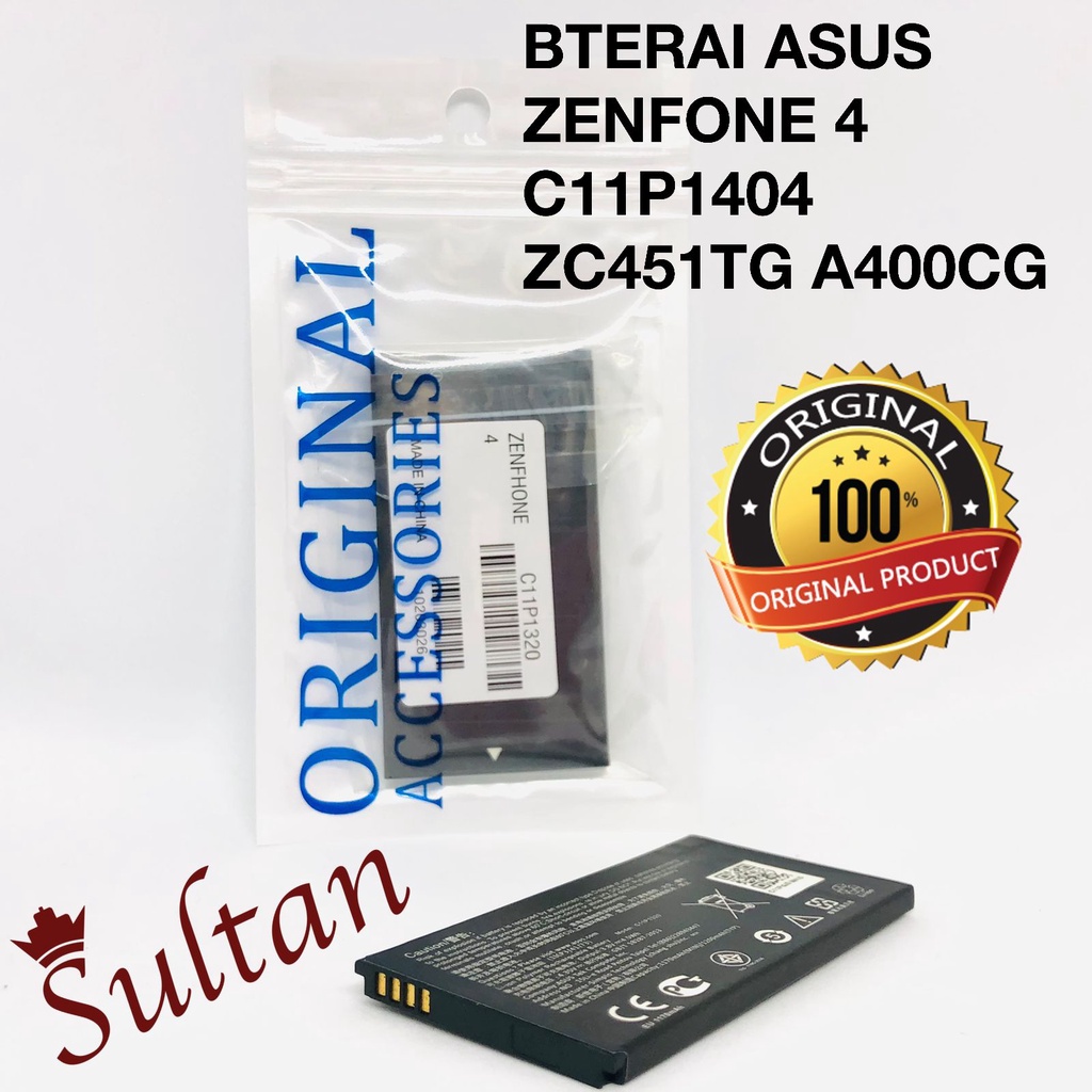 BATERAI BATT ASUS ZENFONE C Baterai Batre Asus Zenfone 4 / B11P1415 / T001 / Z00SD / Original / Baterai Asus Zenfone Go 4.5 Inch ZB452KG X014D B11P1428 Original