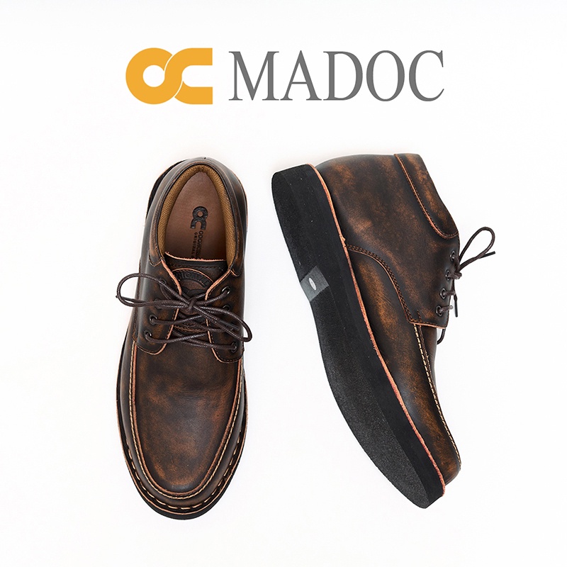 ORIGINAL OC-MADOC SEPATU KULIT PRIA 100% ORIGINAL HANDMADE