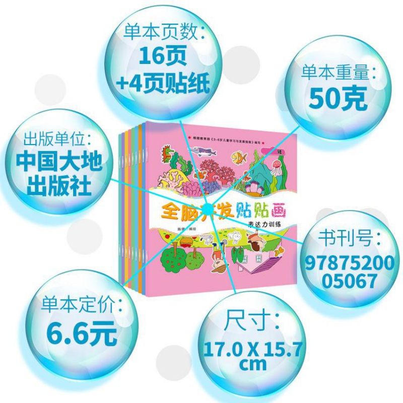 Sticker Book Mainan Edukasi Anak Buku Sticker