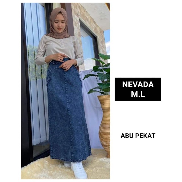 Rok Denim Nevada cewek dewasa