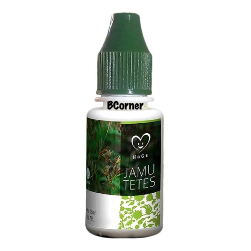 Jamu Tetes Hage HG Obat Herbal Hati Gembira Original Asli