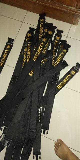 Sabuk kopel ikat pinggang  PDL klik security , satpam,pol PP,linmas ,dll