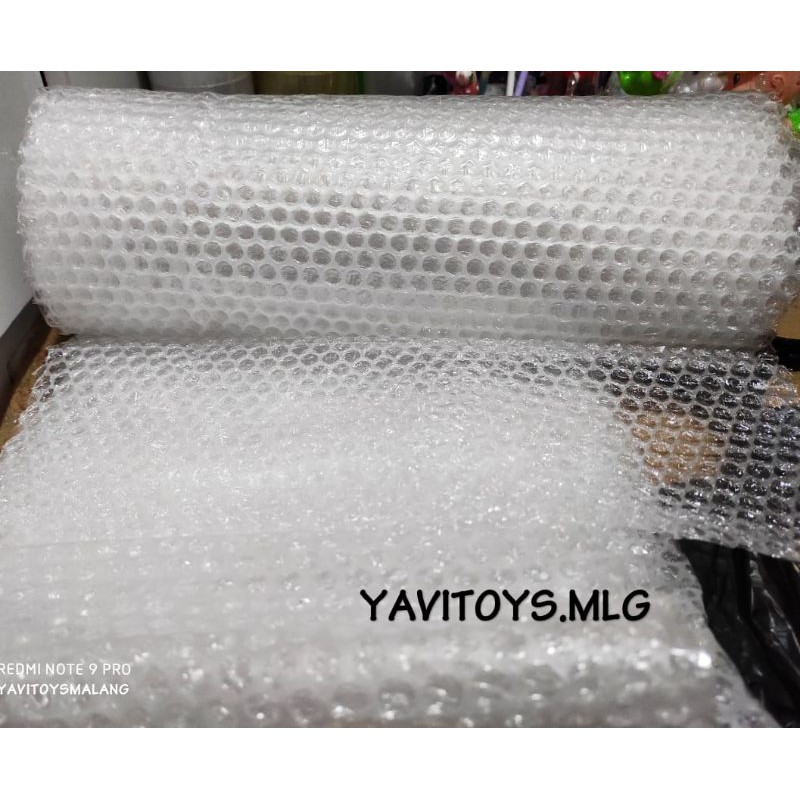 

Ready READY BUBBLE WRAP BENING PER METER / BUBBLE WRAP 100x125 / Bubel wrap per meter Rumah Mainan Zaza