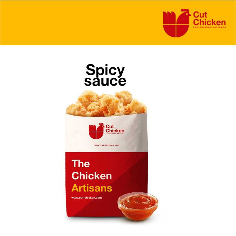 

cut chicken spicy sauce