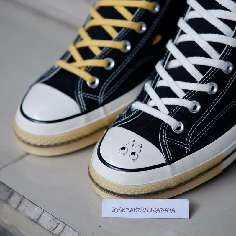 Dr Woo x Converse Chuck Taylor 1970s Hi Black CT 70s CT 70s