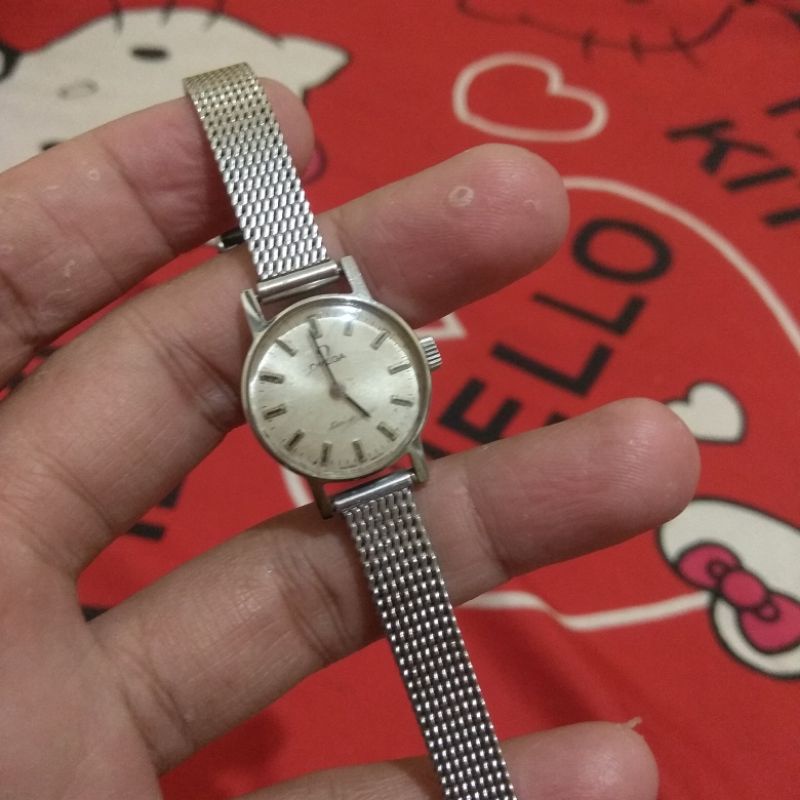 Jam tangan wanita Vintage Omega ladies swiss made