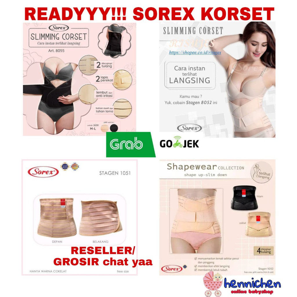 KORSET Pelangsing SOREX Korset Pasca Melahirkan Sorex 1052 8052