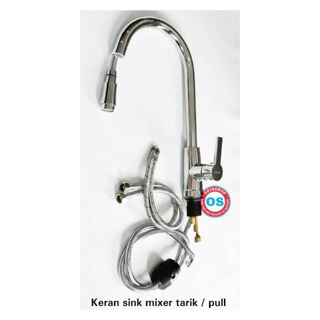 KRAN air kran ANGSA MEJA PANAS DINGIN TARIK  MIXER model terbaru