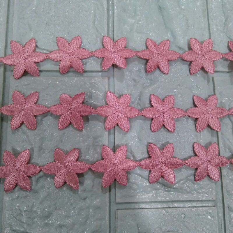 Renda bintang | Renda meteran | Renda baju