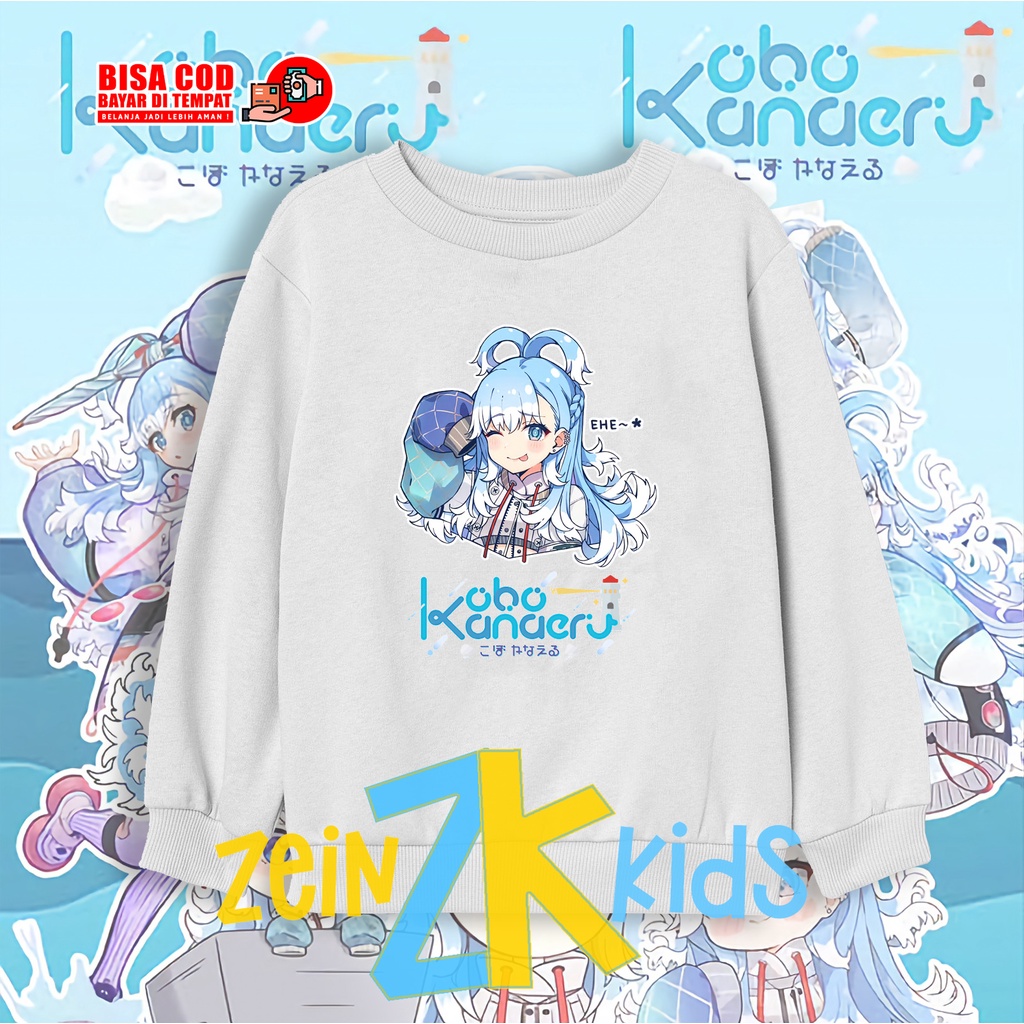 Sweater Anak Cewek Cowok Kobo Kanaeru / Sweater Anak Wibu