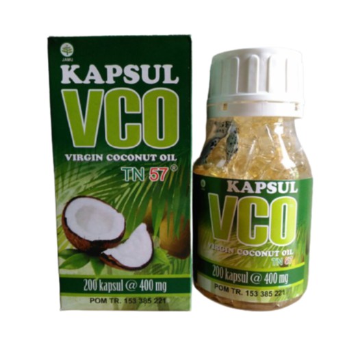 Kapsul Vco TN 57 Isi 200 Kapsul VCO Toga