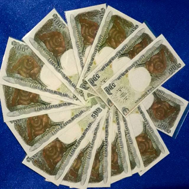 Uang kuno 500 orang utan