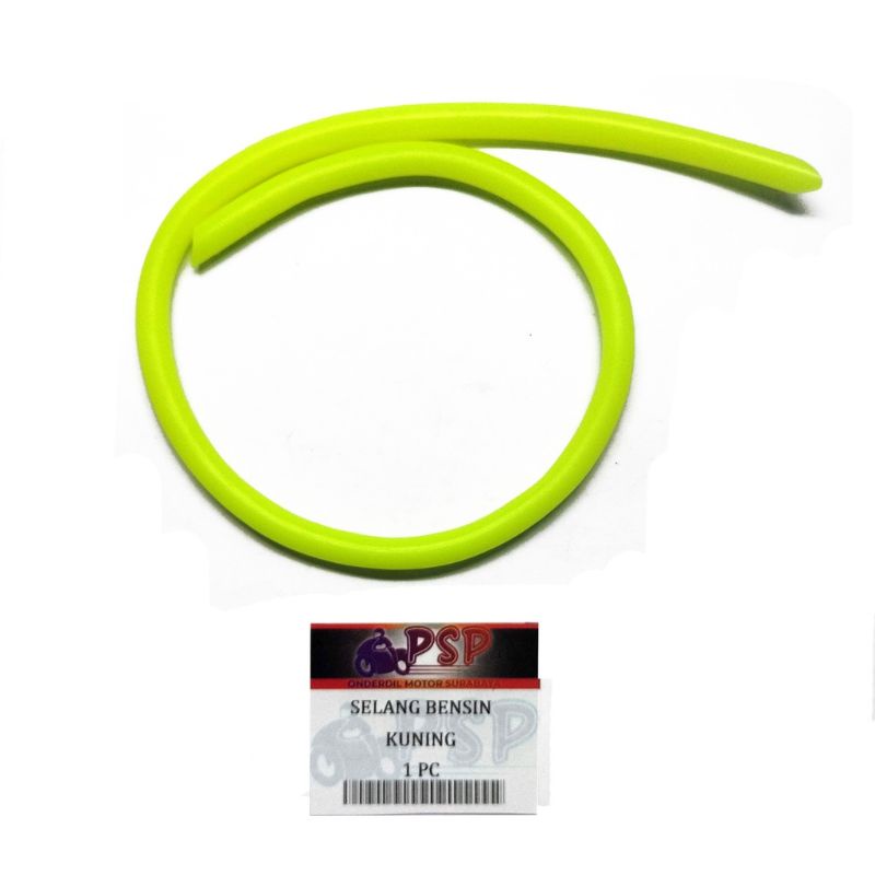 Selang Bensin Warna Kuning - Slang Universal Variasi Panjang 42 cm Untuk Segala Motor