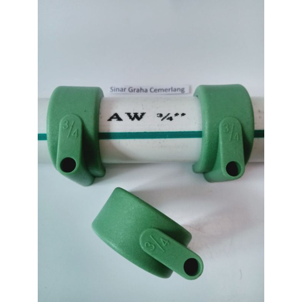 Klem pipa 3/4" penjepit pipa 3/4 inc