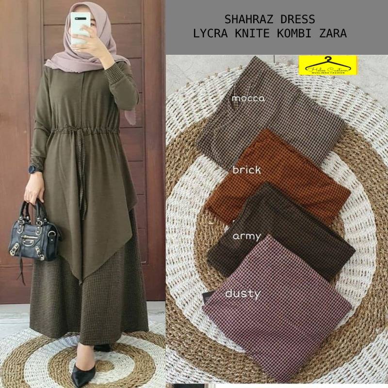 Gamis Jumbo LD 105 LD 110 LD 120 LD 140 Shahraz Dress Big Size Murah