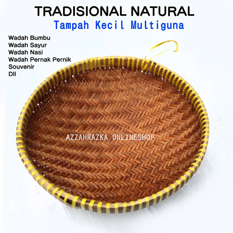 Wadah Tempat Bumbu Dapur Tampah Tradisional Unik Cantik