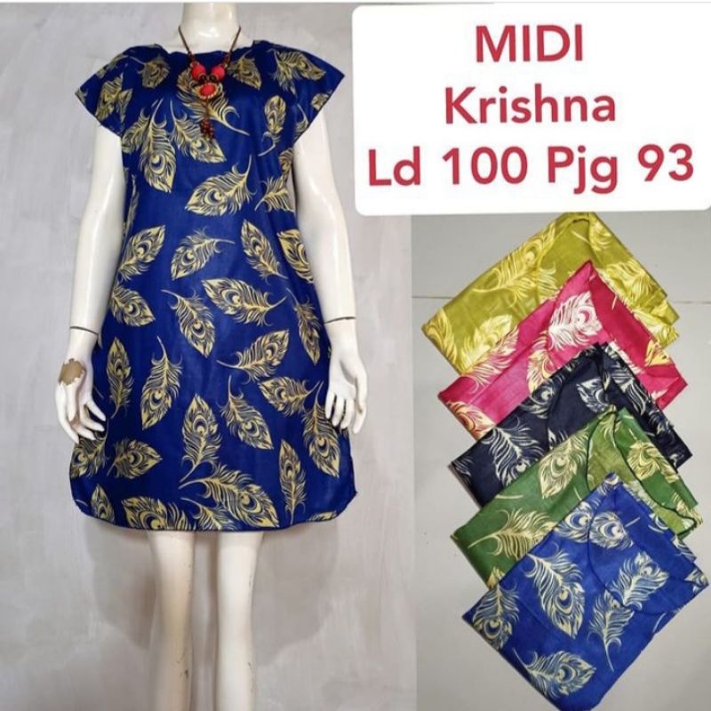 [DAPAT 5 PCS] daster midi mini bali rayon batik viral