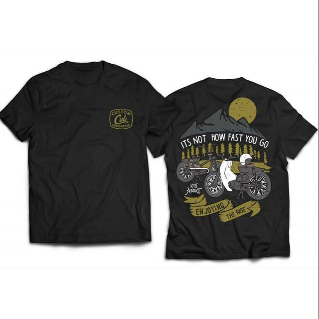 KAOS CUSTOM CUB KAOS MOTOR C70 KAOS MOTOR CLASSIC KAOS MOTOR BAJU MOTOR KAOS C70 RACING KAOS HONDA