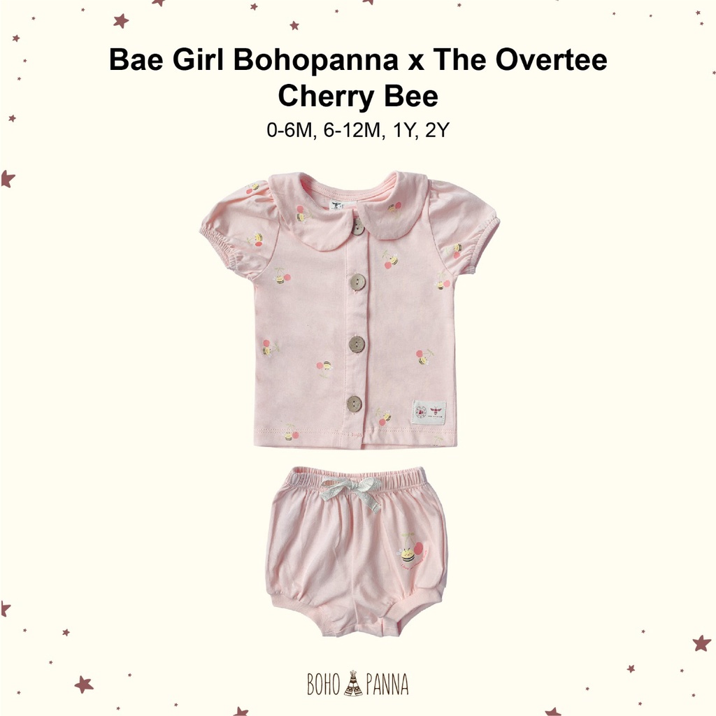 BOHOPANNA Bae Girl - Setelan Anak Bohopanna x The Overtee