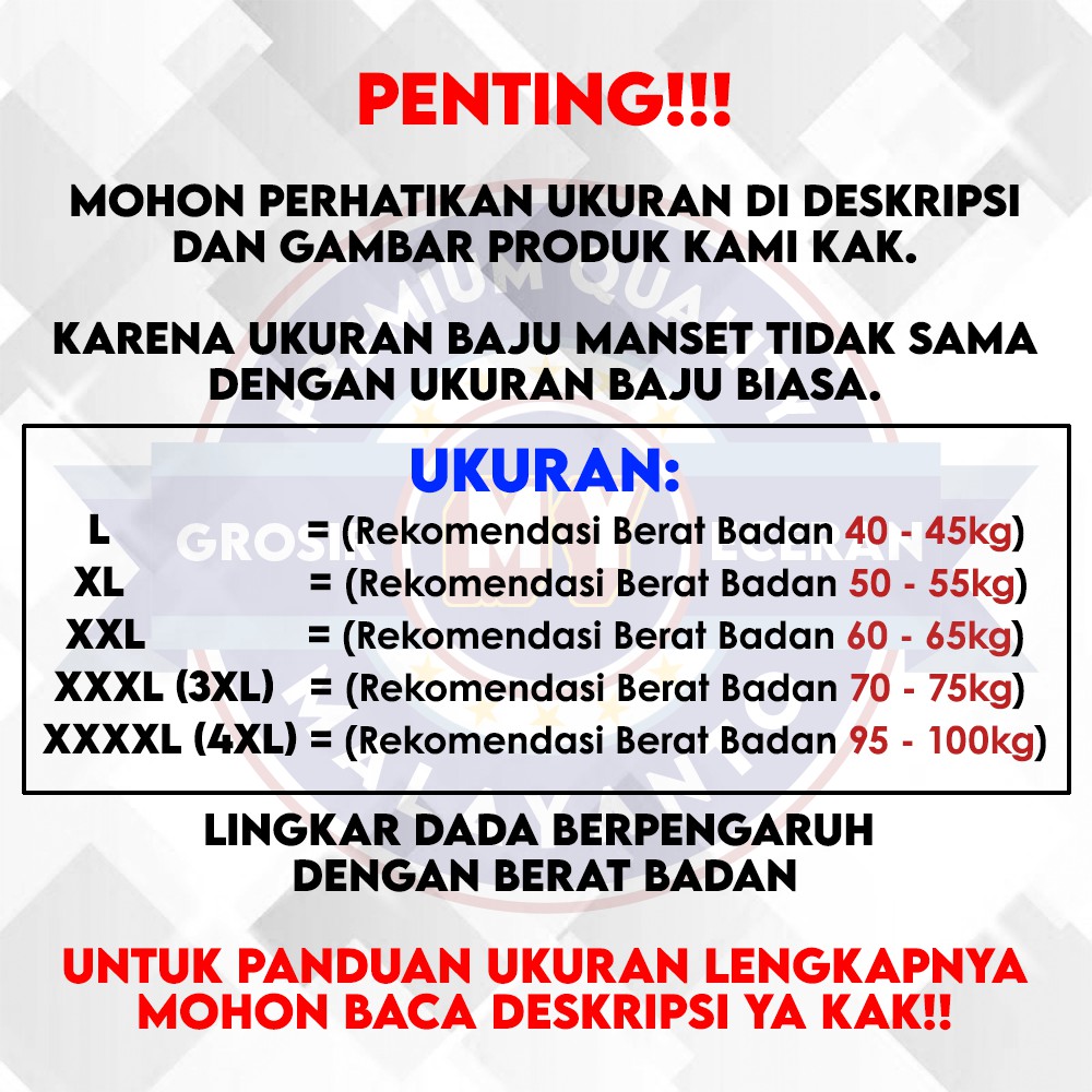 Manset Baju ADEM BAHANYA RAYON SUPER 