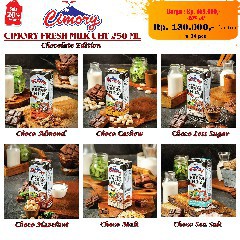 

Cimory Susu UHT 250 ml (EDISI COKLAT)