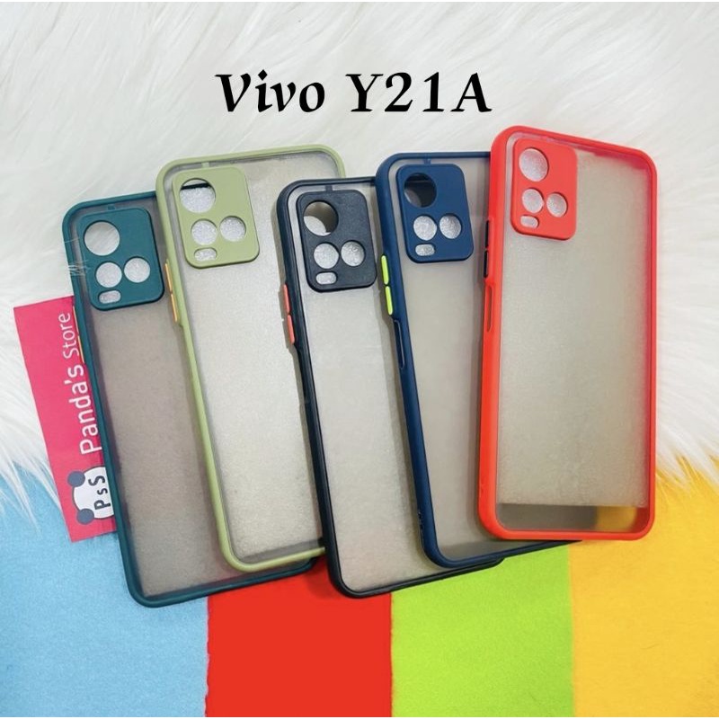 Case Vivo Y21A New My choice Original + Ring Kamera / Pelindung Kamera (PsS)