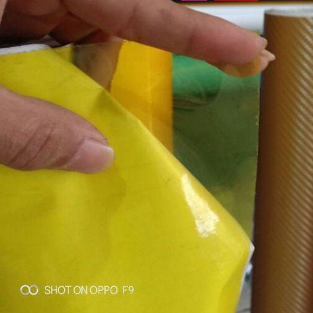 sticker skotlet transparan kuning Pro_fix skotlet motor transparan kuning sticker motor transparan