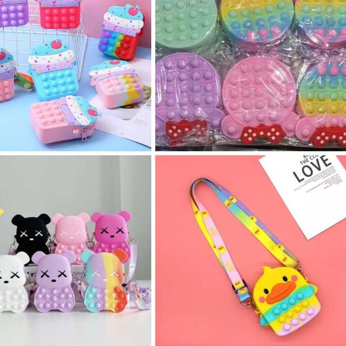 tas pop it,tas pop it viral,tas pop it anak anak,tas pop it murah