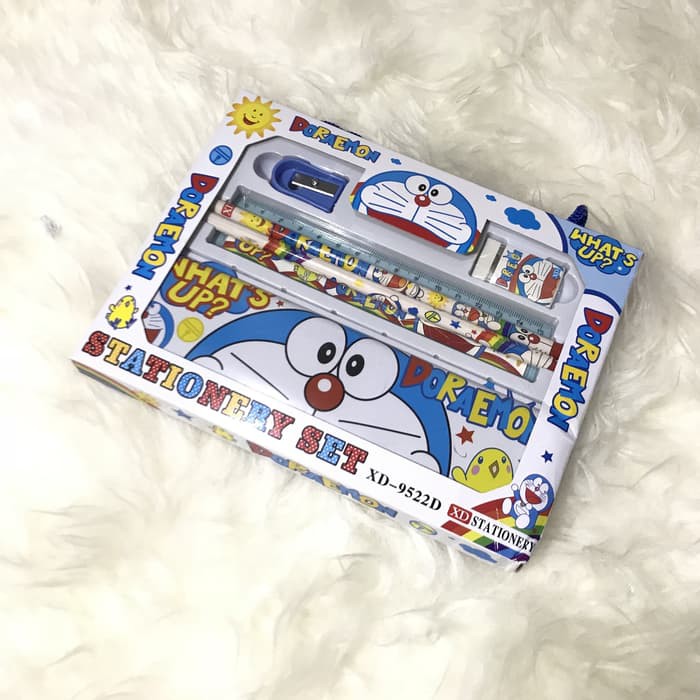 

Paket Puzzle Anak - Paket Ujian - Paket Alat Tulis Stationary Set Doraemon Produk Terbaik
