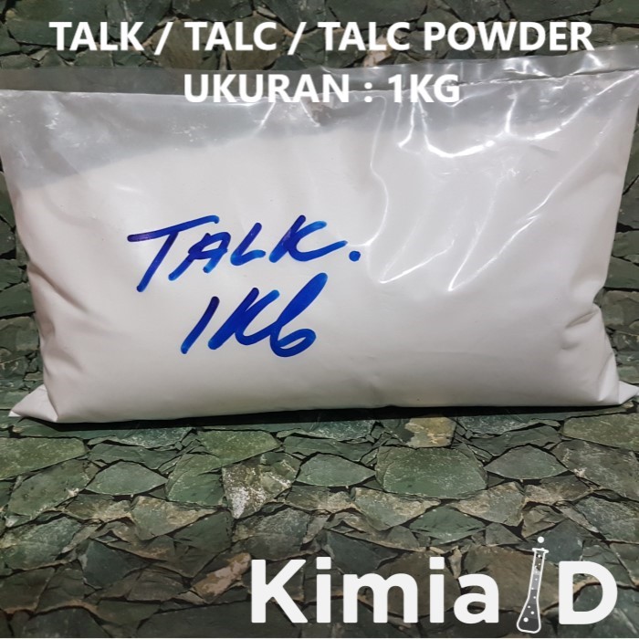 Talk - 1Kg - Talc - Talc Powder - Dempul Resin - Tepung Resin - Talek - Pengental Resin - Fiberglass