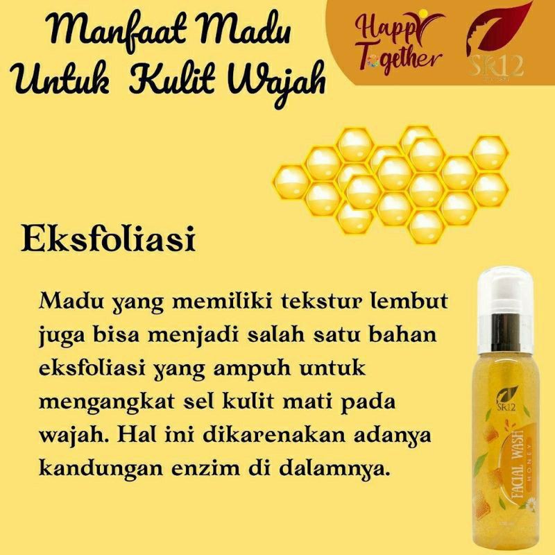 Facial Wash Madu SR12