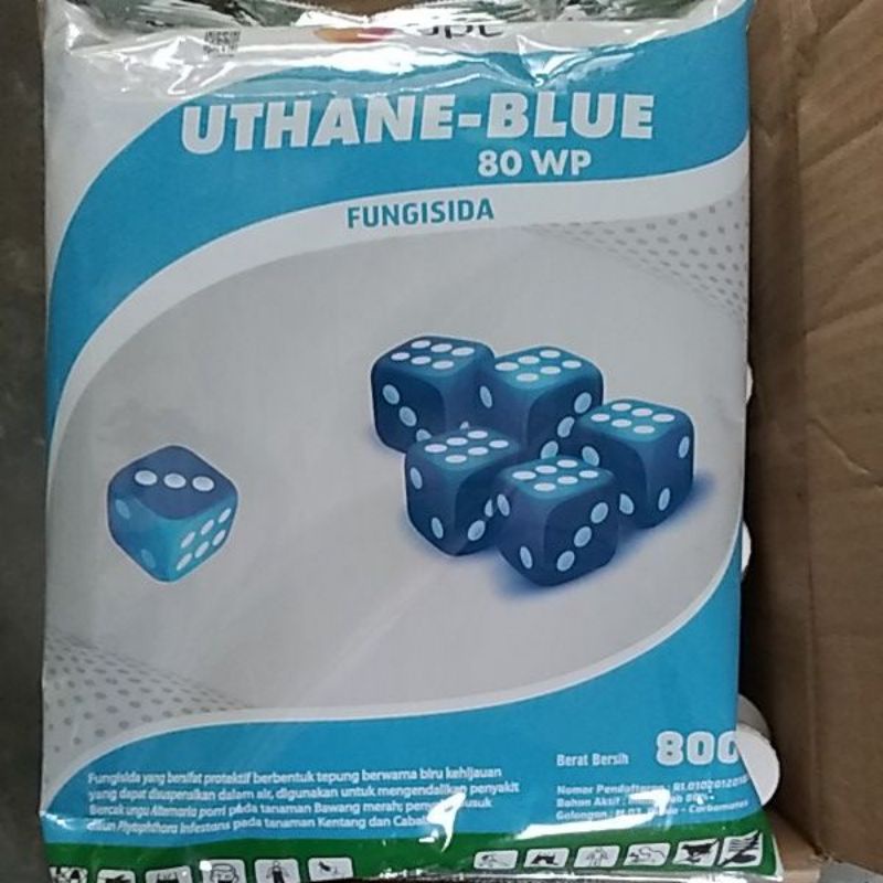Termurah FUNGISIDA UTHANE-BLUE 80 WP