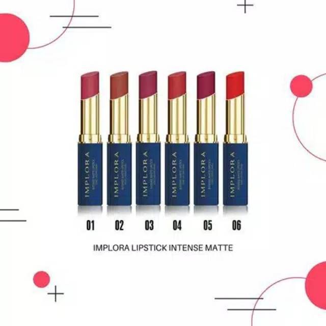 NEW IMPLORA INTENSE MATTE LIPSTICK / LIPSTIK INTENSE IMPLORA