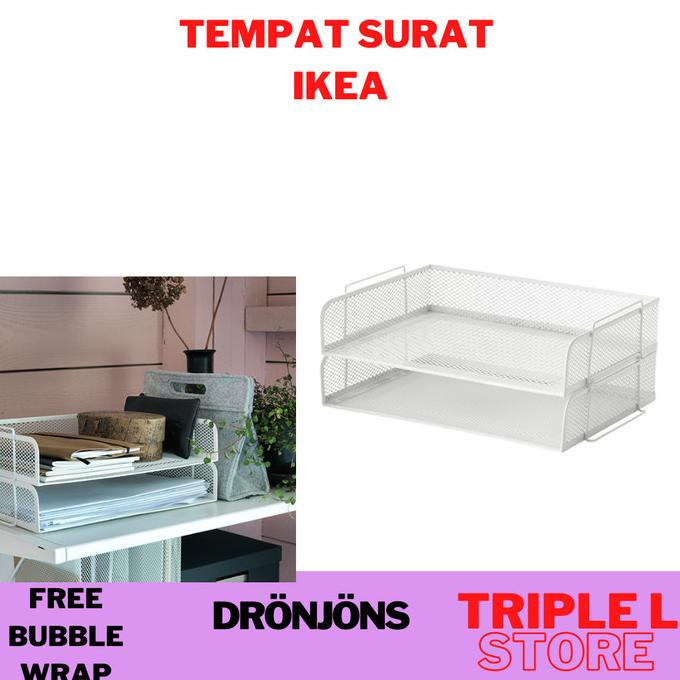 

Tempat Surat Kertas File Dokumen Tray Document Organizer 2 Tingkat Drj