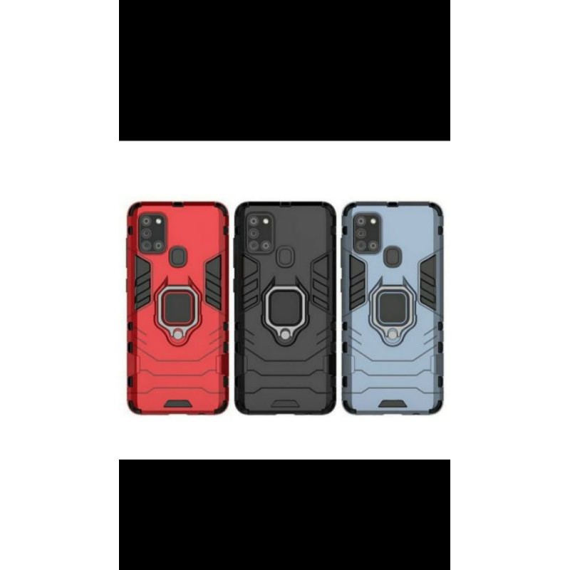 Case Iron Armor + Ring Samsung Galaxy A21S New