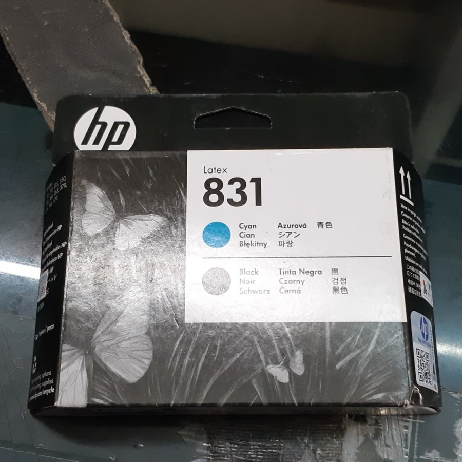 Printhead HP 831 Cyan & Black (HP CZ678A Printhead) ORIGINAL
