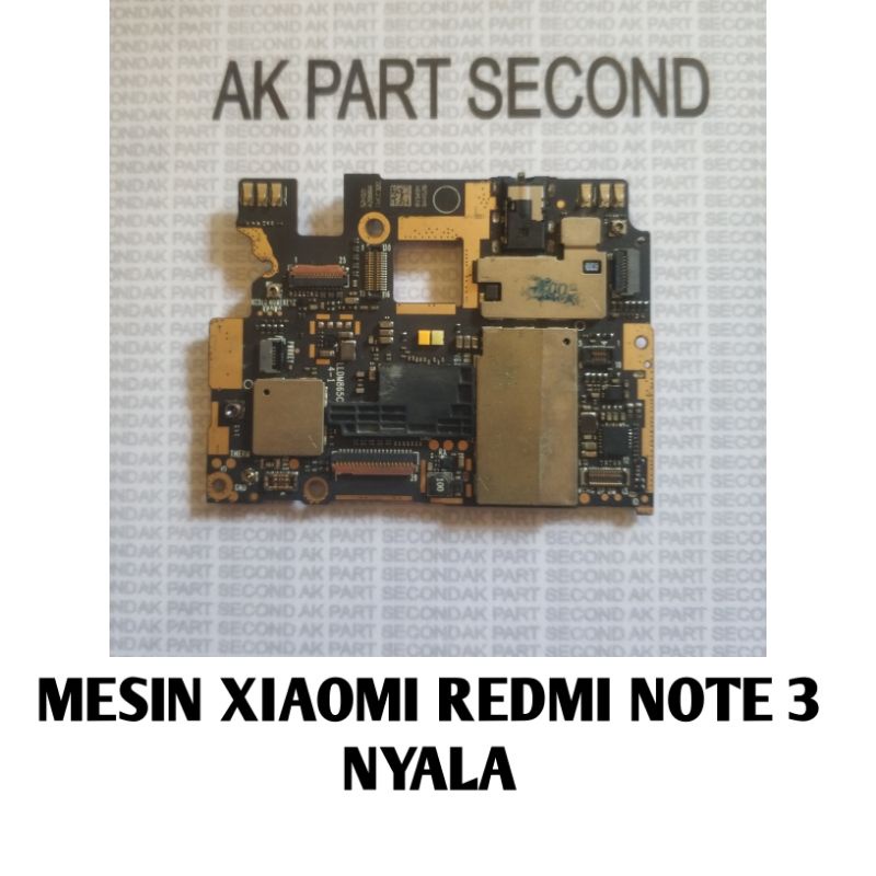 Mesin Xiaomi Redmi Note 3 nyala bootlop