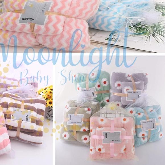 CarterLove Handuk Microfiber 70x140 cm BESAR | Handuk Lembut Jumbo Big Size 140x70 Bayi Anak Dewasa