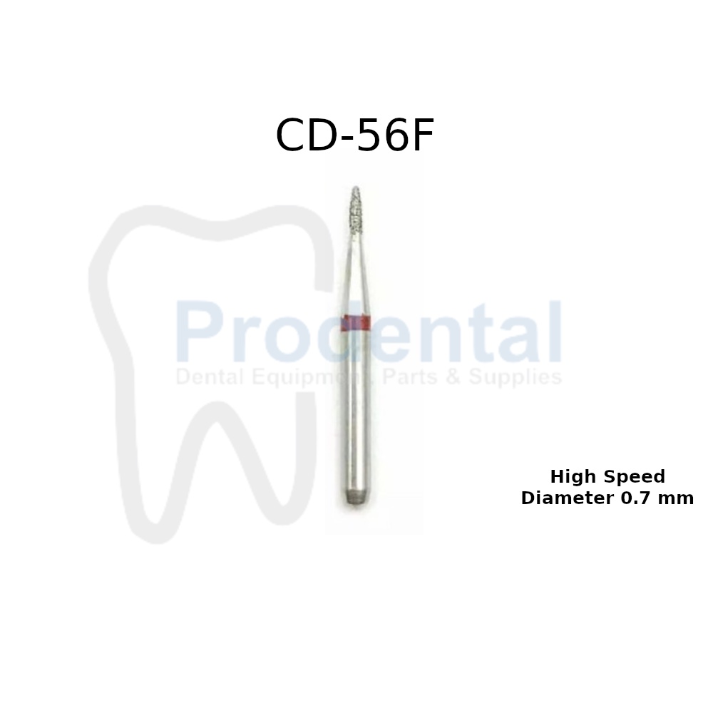 Bur Gigi CD-56F Unbrand / Bur High Speed Handpiece / Bur Gigi Diamond / Mata Bur Gigi Highspeed