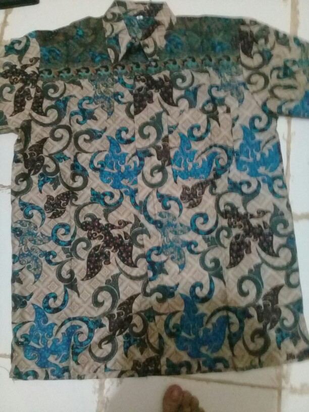 Size M L Xl Xxl Xxxl Bswart Batik Hrb026 Kenongo Hem Pendek Padi Pekalongan M L Xl Batik