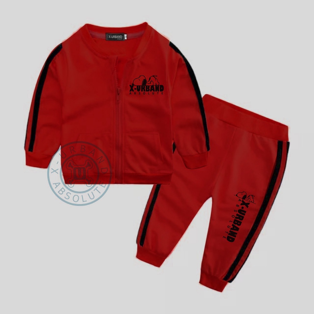 Stelan Sport Anak - Stelan Anak Unisex - Stelan Anak Laki-laki - Pakaian Anak Perempuan -1-7 thn