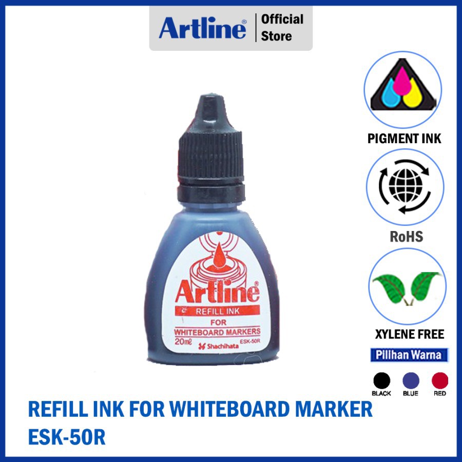 

TINTA ISI ULANG ARTLINE REFILL INK WHITEBOARD MARKER ESK-50R