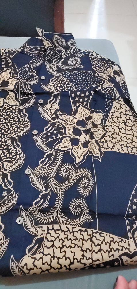 Denis Man Standar / Jumbo - Kemeja Batik Pri Lengan Pendek