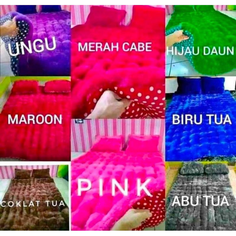 kasur bulu rafsur/kasur menul/kasur gender murah uk. 125x165cm