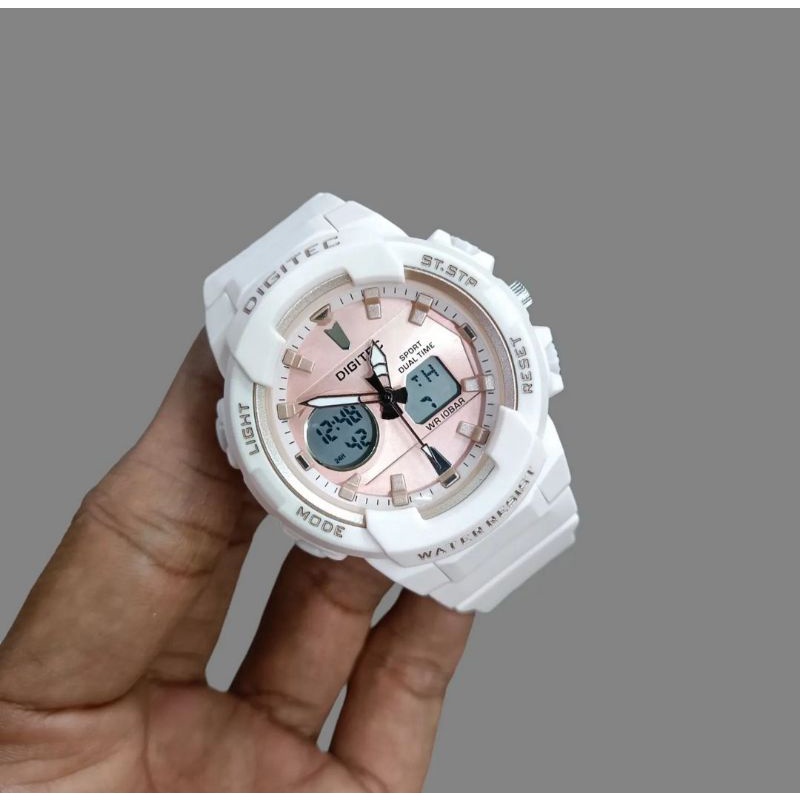 Jam Tangan Wanita Original Digitec BDA4130T Putih