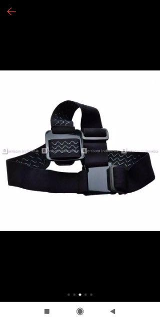 Action Cam Head Strap w/ 3 Stripe Anti-Slide for SJCAM
