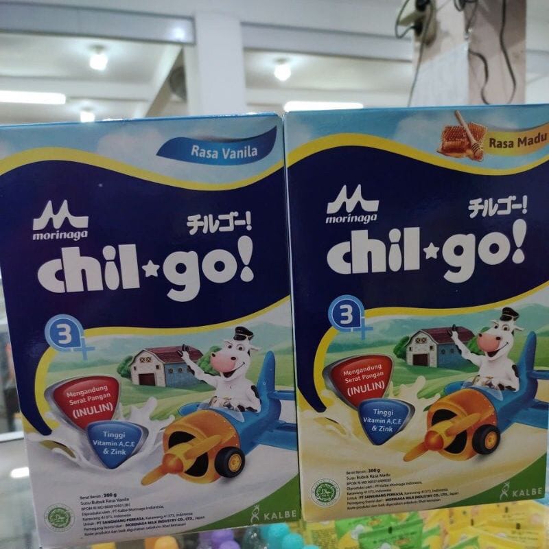 

Chil go 3+ Rasa Vanilla & Madu 300gr