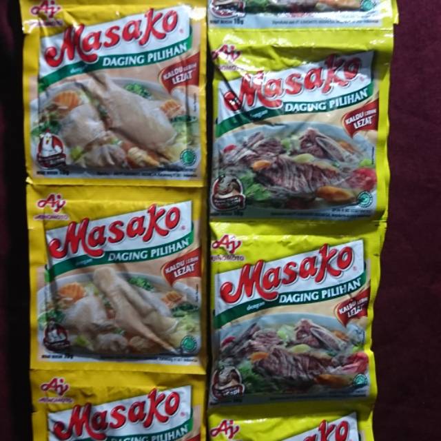 

MASAKO BUMBU KALDU PENYEDAP ISI 12 pcs